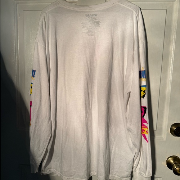 WHAM! “Wake Me Up” Long-Sleeve T-Shirt Rock lp 80’s George Michael 2XL - Picture 4 of 4